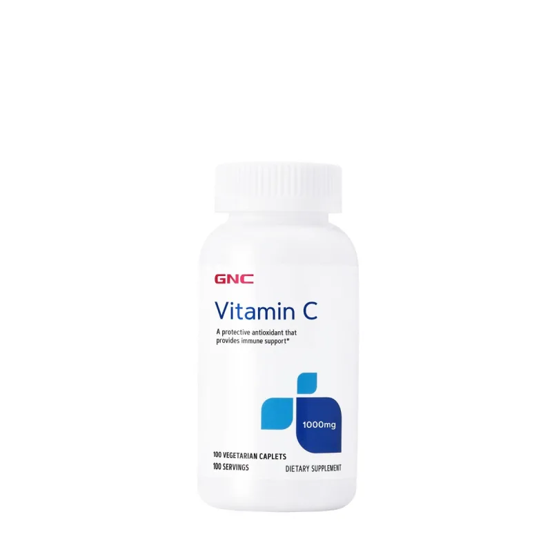 Vitamina C 1000mg cu macese, 100 capsule, GNC — preț și oferte