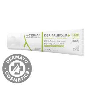 Crema reparatoare pentru piele iritata Dermalibour + Cica, 50ml,  A-Derma