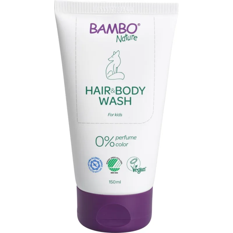 Gel pentru spalare corp si par 2in1 pentru copii, 150ml, Bambo Nature — preț și oferte