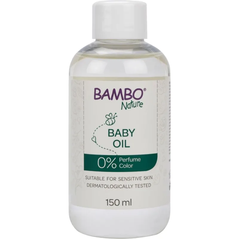 Ulei de baie pentru bebelusi, 150ml, Bambo Nature — preț și oferte