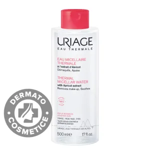 Apa micelara termala pentru ten sensibil cu roseata, 500ml, Uriage