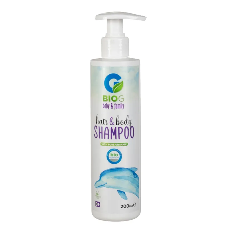 Sampon si gel de dus organic BABY, 200 ml, BIO G — preț și oferte
