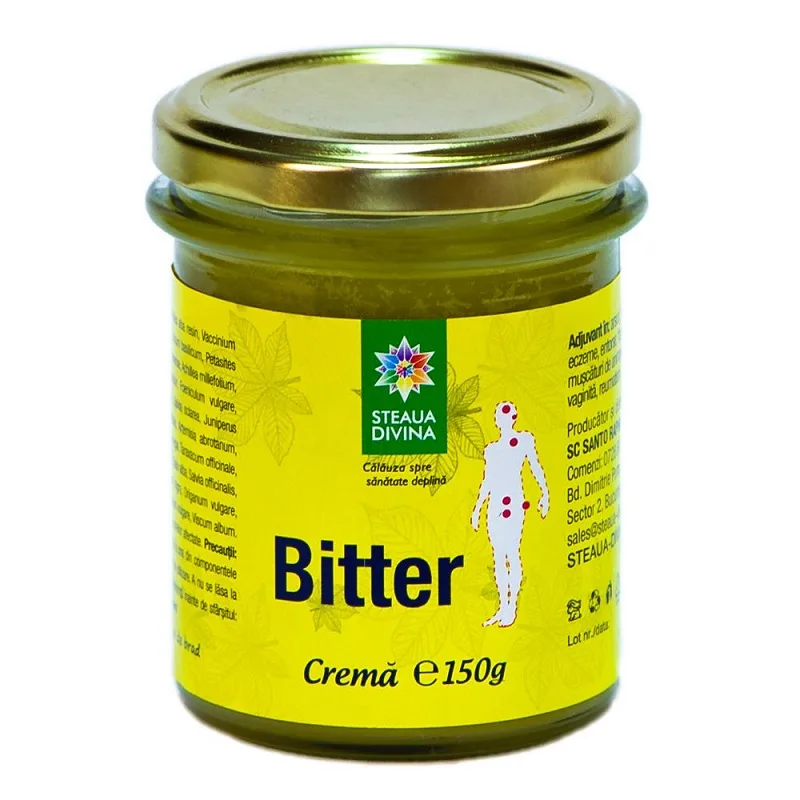 Crema naturala tip bitter, 150g, Steaua Divina — preț și oferte