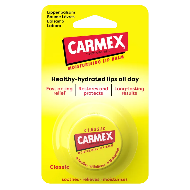Balsam reparator pentru buze uscate si crapate, 7.5g, Carmex — preț și oferte