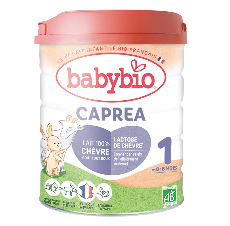 Lapte praf de capra Organic Caprea 1 Bio, 800g, BabyBio — preț și oferte