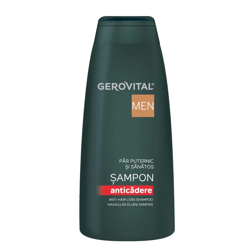 Sampon anticadere Men, 400ml, Gerovital — preț și oferte