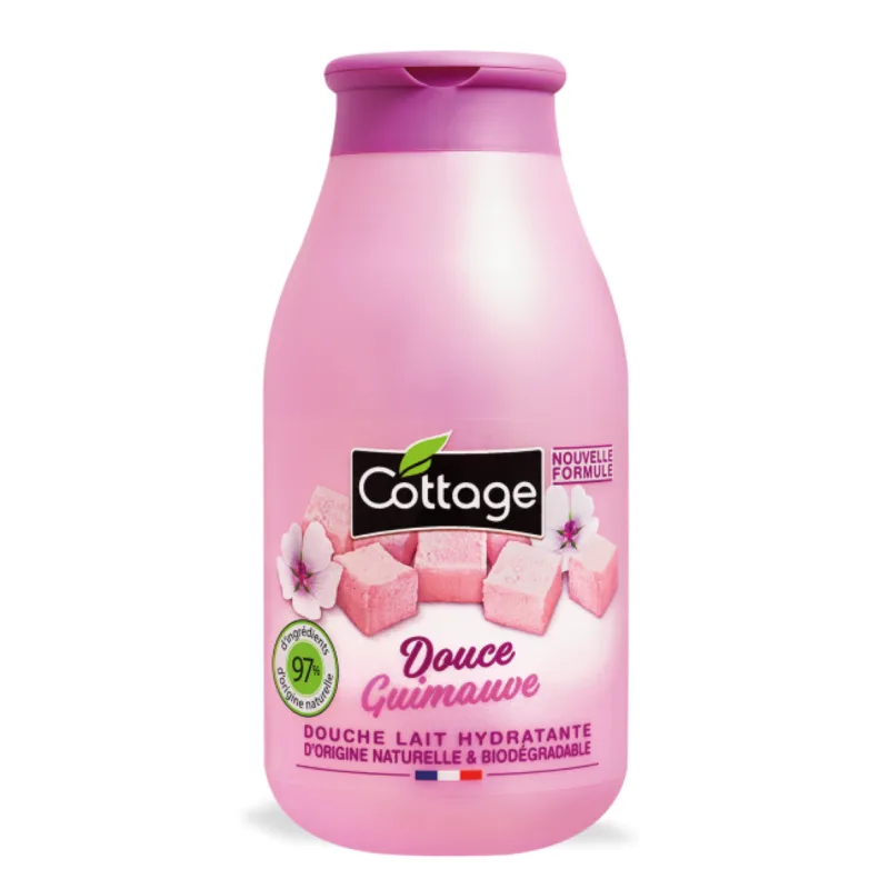 Gel de dus si lapte de baie cu Marshmallow, 250ml, Cottage — preț și oferte