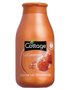 Gel de dus scrub Caramel, 270ml, Cottage — preț și oferte