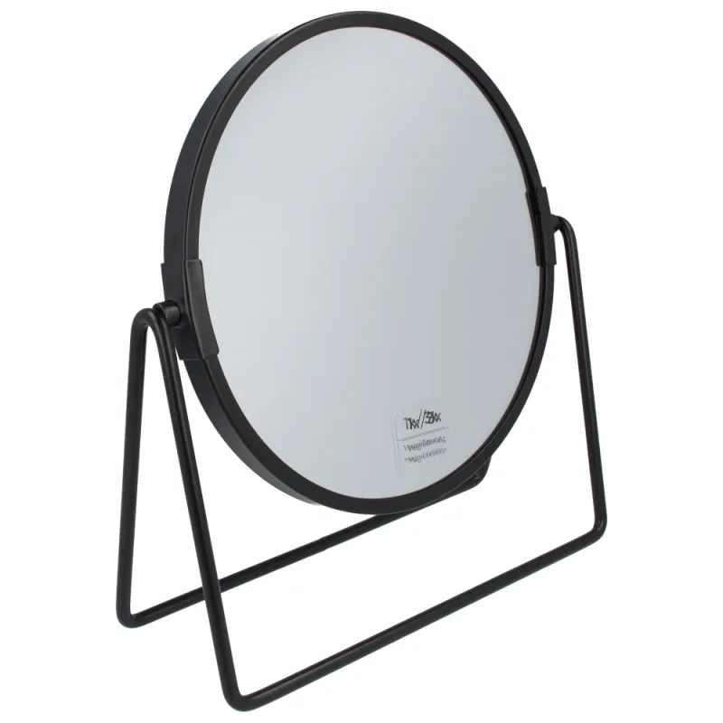 Oglinda cosmetica Negru Mat 3x, 1 bucata, Parsa Beauty — preț și oferte