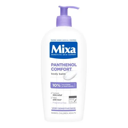 Balsam de corp calmant pentru piele uscata cu tendinta atopica Panthenol Comfort, 400ml, Mixa — preț și oferte