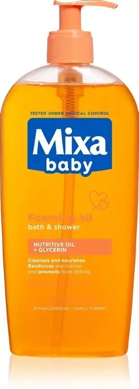 Ulei nutritiv pentru dus si baie 2in1, 400ml, Mixa — preț și oferte