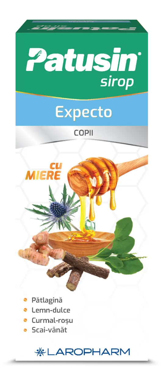 Patusin Expecto pentru copii, 100ml, Laropharm — preț și oferte