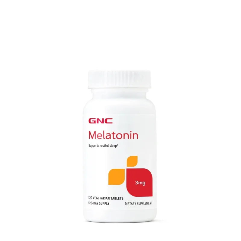 Melatonina 3mg, 120 tablete, GNC — preț și oferte