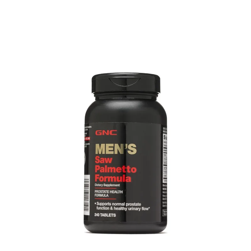 Extract din palmier pitic Men's Saw Palmetto Formula, 240 tablete, GNC — preț și oferte