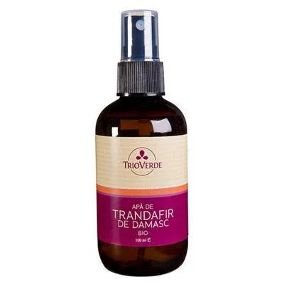 Apa de trandafir de Damasc Bio, 100ml, Trio Verde — preț și oferte
