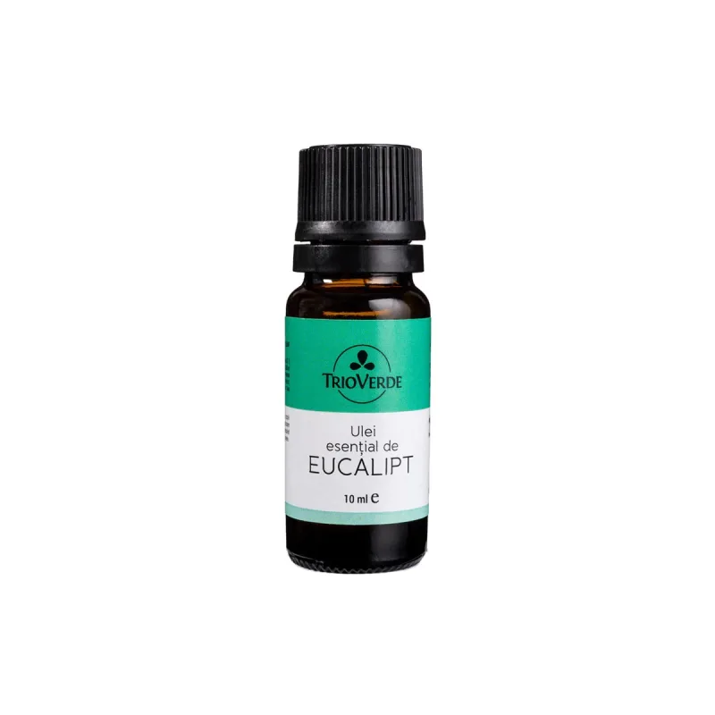 Ulei esential natural de Eucalipt, 10ml, Trio Verde — preț și oferte