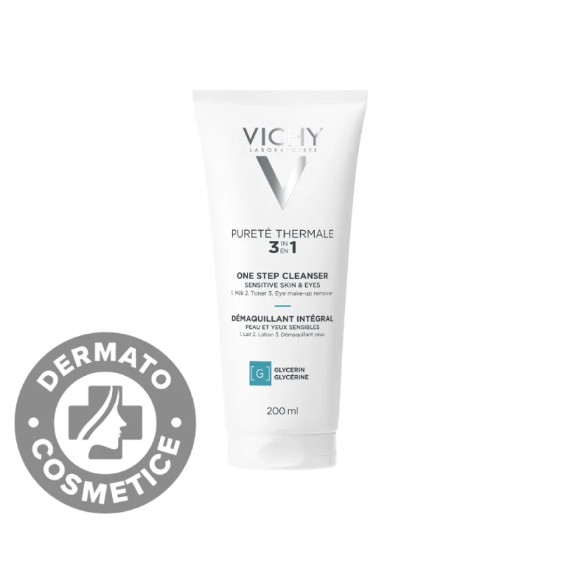 Demachiant 3 in 1 Purete Thermale, 200ml, Vichy — preț și oferte