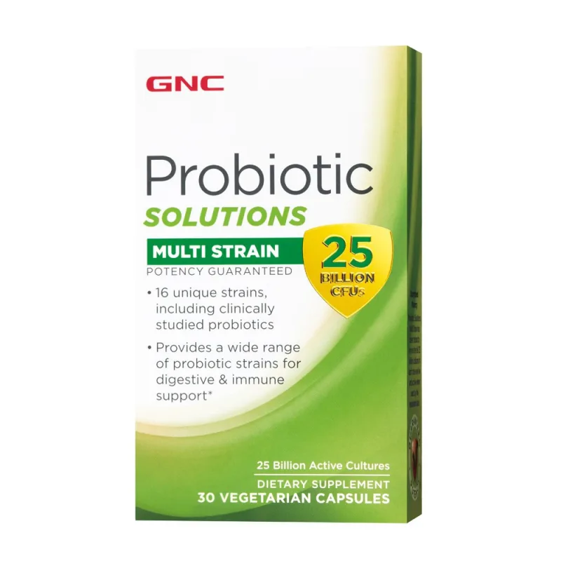 Probiotic Solutions Tulpini Multiple 25 Miliarde CFU, GNC — preț și oferte