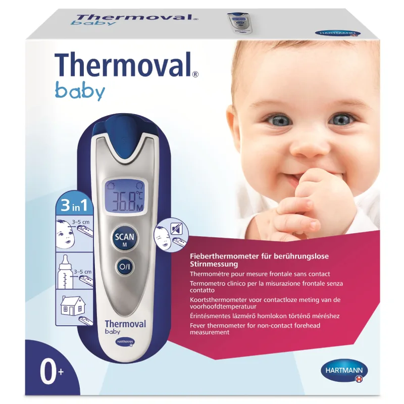 Termometru non-contact Thermoval Baby, 1 bucata, Hartmann — preț și oferte