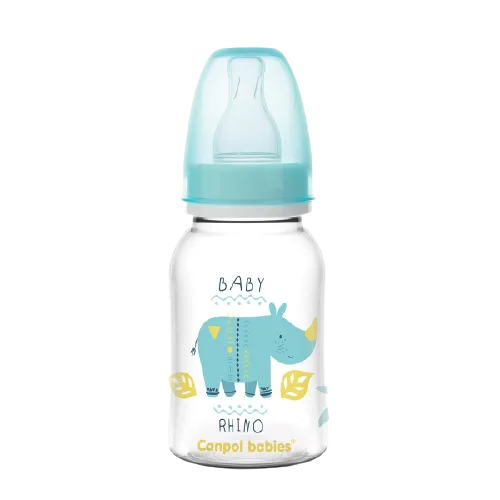 Biberon cu gat ingust PP Africa, 120ml, Canpol Babies — preț și oferte
