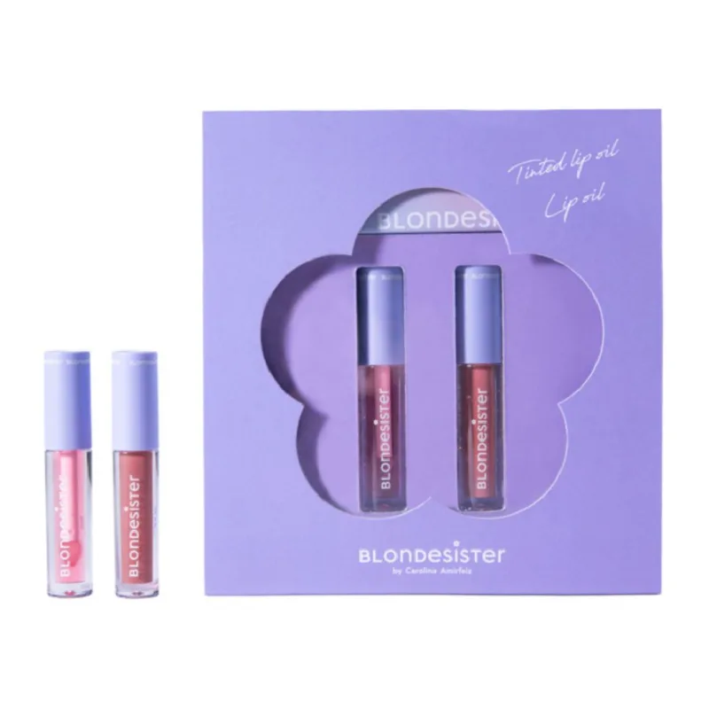 Set 2 Uleiuri de Buze, colorat & transparent, XOXO, YOU ALREADY KNOW, 5 ml, Blondesister — preț și oferte