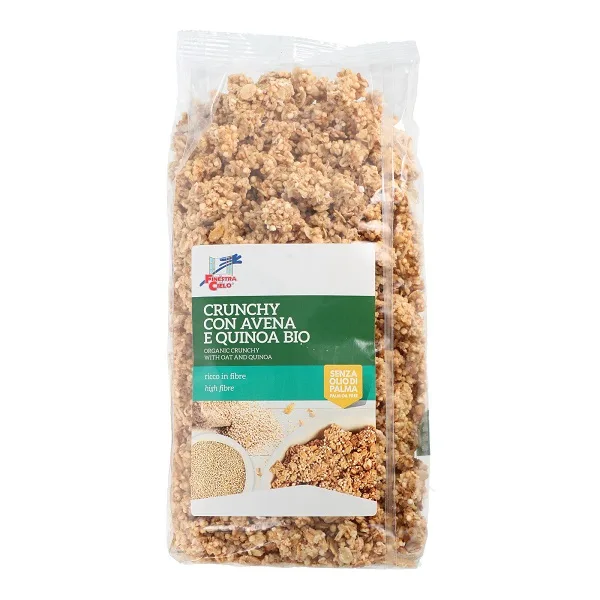 Musli crocant cu ovaz si quinoa, 375g, La Finestra Sul Cielo — preț și oferte