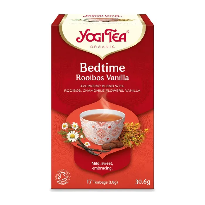 Ceai de seara cu Rooibos si vanilie, 17 plicuri, Yogi Tea — preț și oferte