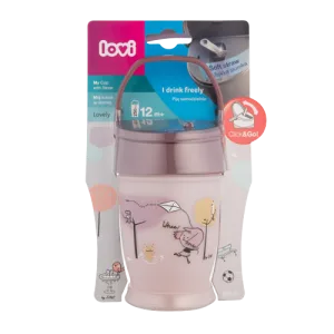 Cana cu pai Junior Lovely fete, 250ml, Lovi
