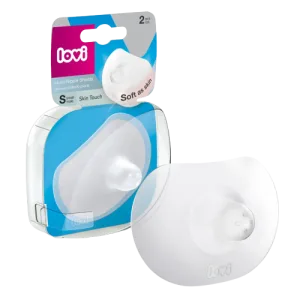 Protectoare mamelon Skin Touch, S, 2 bucati, Lovi