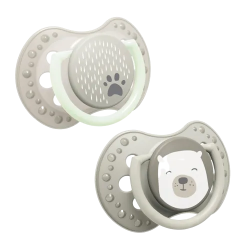 Suzeta din silicon Dynamic Buddy bear pentru 3-6 luni, 2 bucati, Lovi — preț și oferte