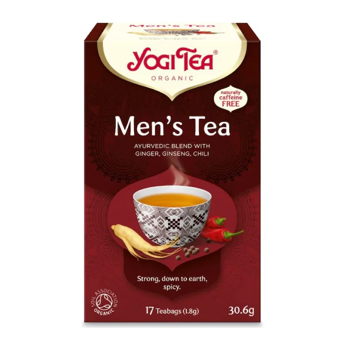 Ceai pentru barbati, 17 plicuri, Yogi Tea — preț și oferte