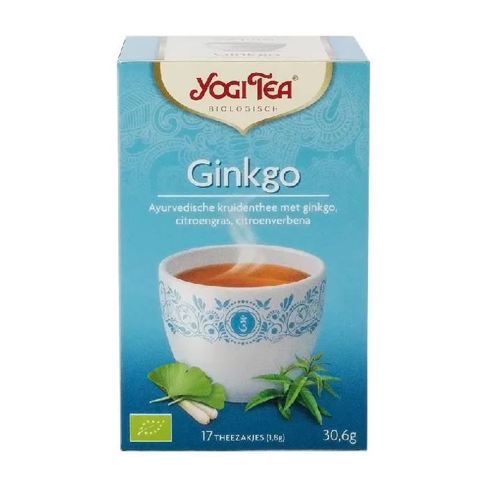Ceai Ginkgo 17 plicuri, Yogi Tea — preț și oferte