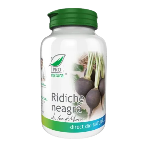 Ridiche neagra, 60 capsule, Pro Natura — preț și oferte