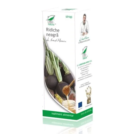 Sirop din Ridiche Neagra, 100ml, Pro Natura — preț și oferte