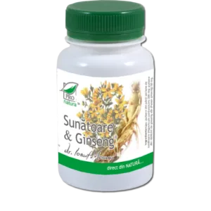 Sunatoare si Ginseng, 150 capsule, Pro Natura