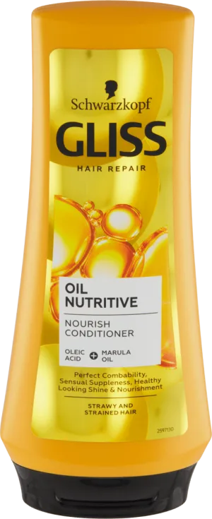 Balsam regenerant pentru varfuri despicate Oil Nutritive, 200ml, Gliss