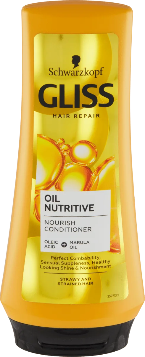 Balsam regenerant pentru varfuri despicate Oil Nutritive, 200ml, Gliss — preț și oferte