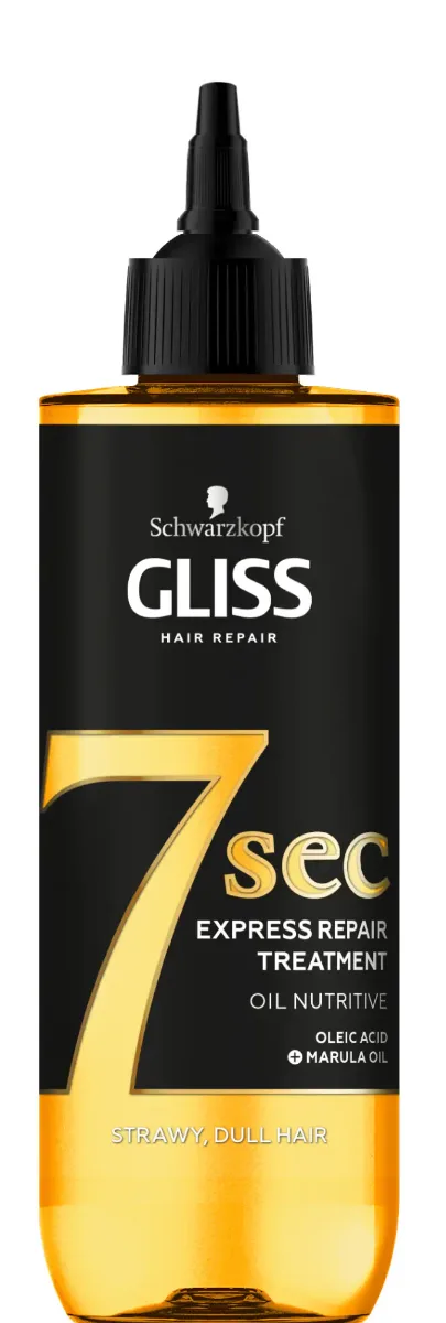 Tratament Express regenerator 7 Secunde Oil Nutritive, 200ml, Gliss — preț și oferte