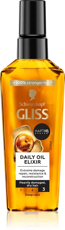 Ulei pentru par Daily Oil Elixir, 75ml, Gliss
