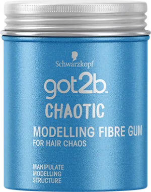 Guma modelatoare pentru par cu fixare puternica dar flexibila Chaotic, 100ml, Got2b