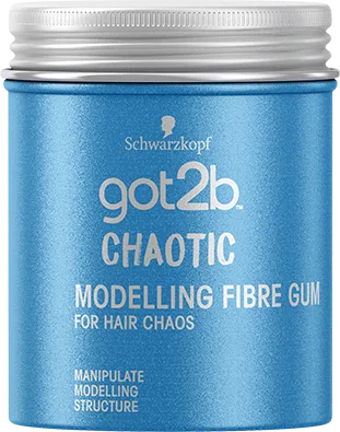 Guma modelatoare pentru par cu fixare puternica dar flexibila Chaotic, 100ml, Got2b — preț și oferte