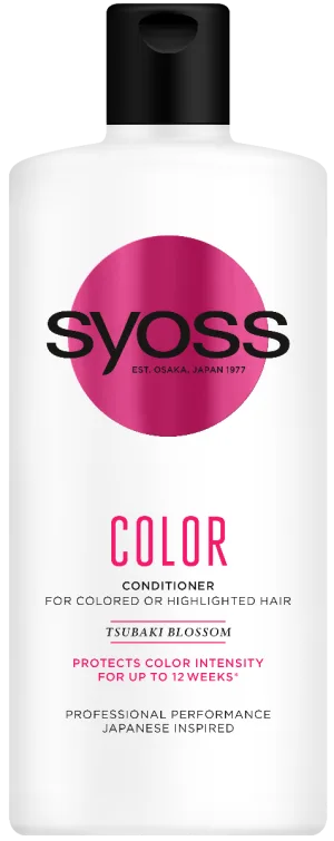 Balsam color pentru par vopsit, 440ml, Syoss