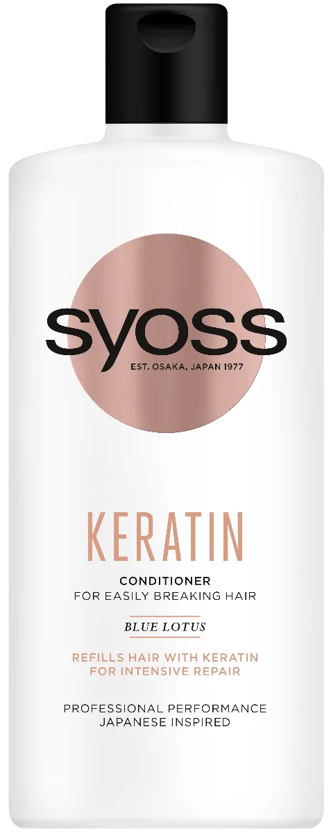 Balsam pentru par uscat Keratin, 440ml, Syoss — preț și oferte