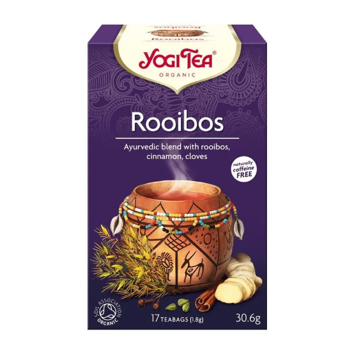 Ceai Bio Rooibos, 17 plicuri, Yogi Tea — preț și oferte