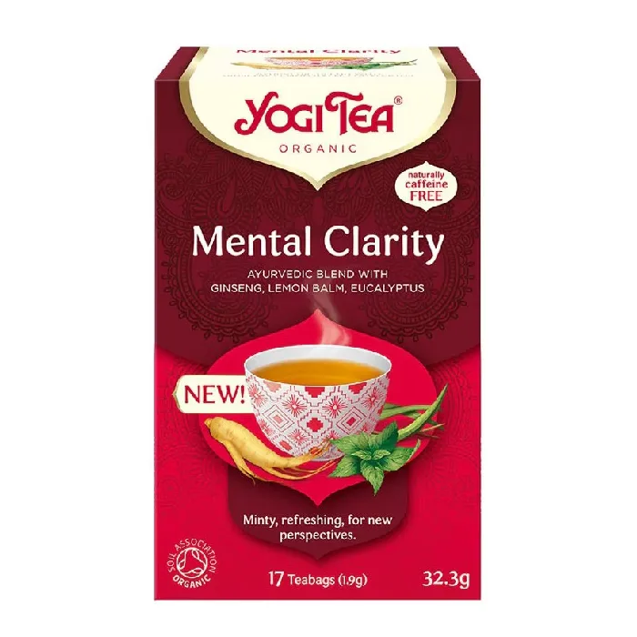 Ceai Bio Mental Clarity, 17 plicuri, Yogi Tea — preț și oferte