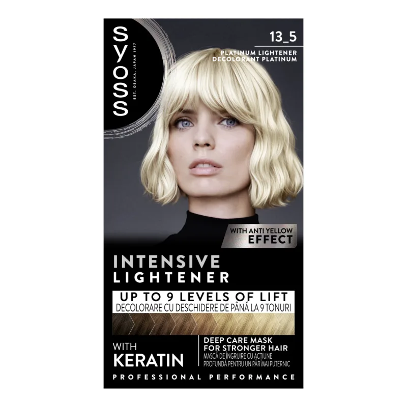 Decolorant Platinum 13-5, 1 bucata, Syoss — preț și oferte