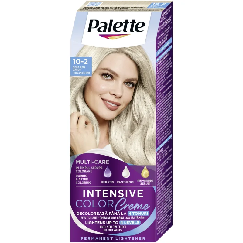 Vopsea de par permanenta Palette Intensive Color Creme A10 Blond ultracenusiu, 110ml, Schwarzkopf — preț și oferte