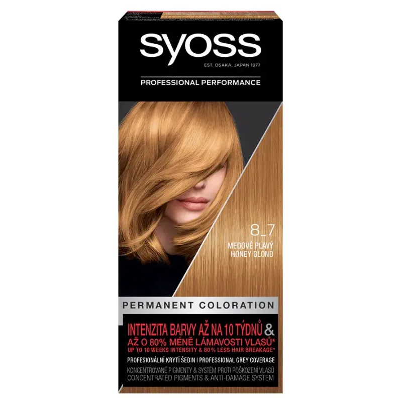 Vopsea pemanenta Color Baseline 8-7 Blond miere, 115ml, Syoss — preț și oferte