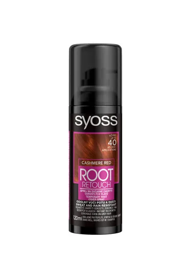 Spray pentru vopsirea temporara a radacinilor Root Retoucher Rosu Casmir, 120ml, Syoss — preț și oferte