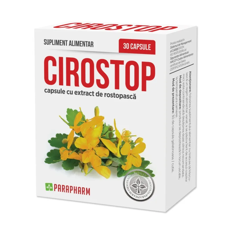 Ciro stop, 30 capsule, Parapharm — preț și oferte